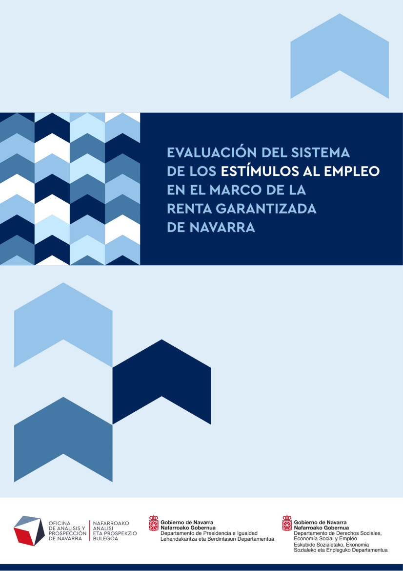 Portada de la Evaluación del sistema de los estímulos al empleo en el marco de la Renta Garantizada de Navarra