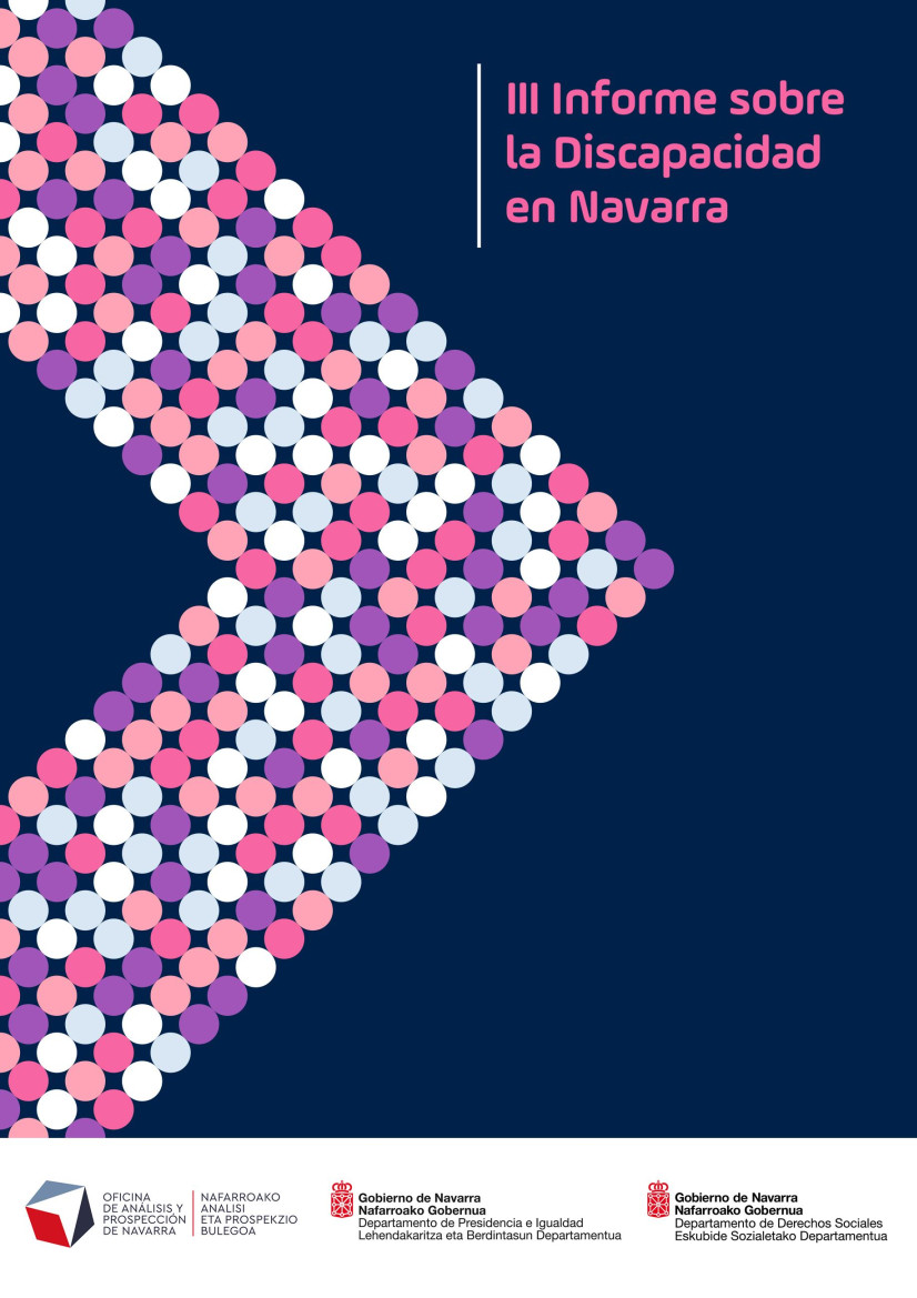 Portada del III Informe sobre Discapacidad en Navarra