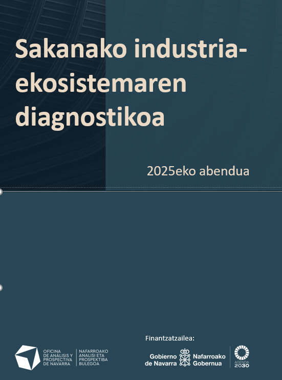 Portada el Diagnóstico del ecosistema industrial de Sakana